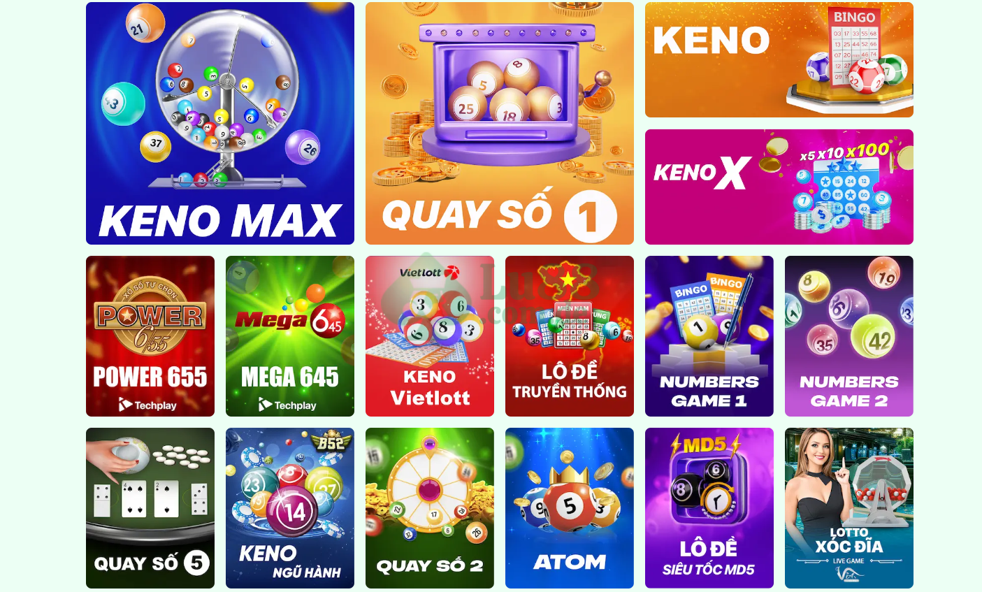 Quay số Lu88 với hơn 29 Games